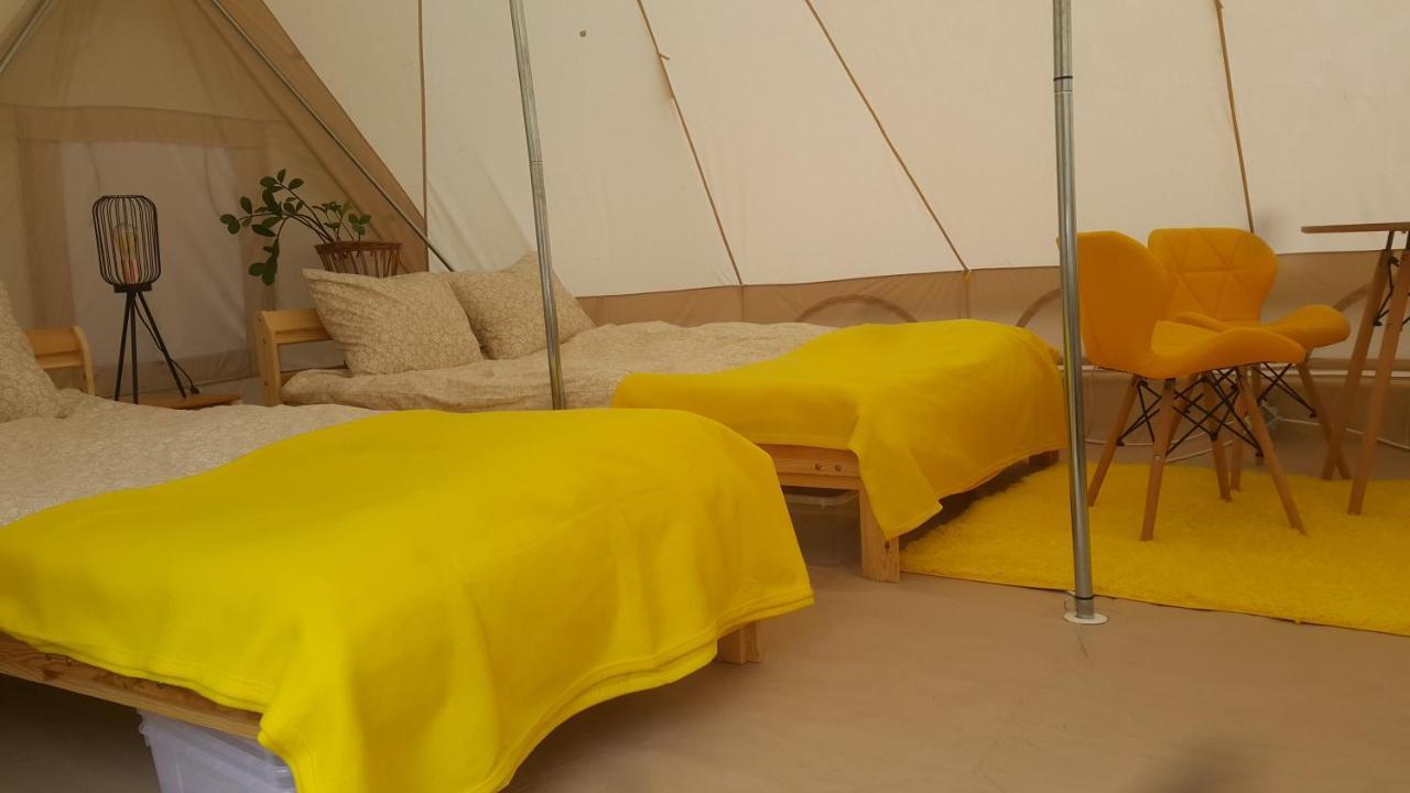 Glamping Z Alpakami Hotel Jankowice  Bagian luar foto
